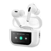 A9 Pro Touch Screen Wireless Earbuds with Smart Display Case