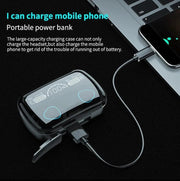 M10 TWS Wireless Earbuds with Digital Display & Power Bank