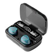 M10 TWS Wireless Earbuds with Digital Display & Power Bank